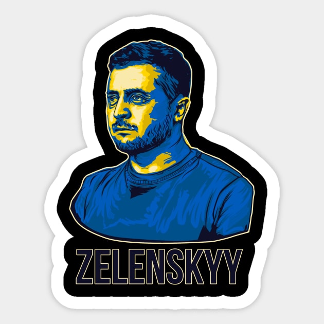 Zelenskyy Sticker by ComPix